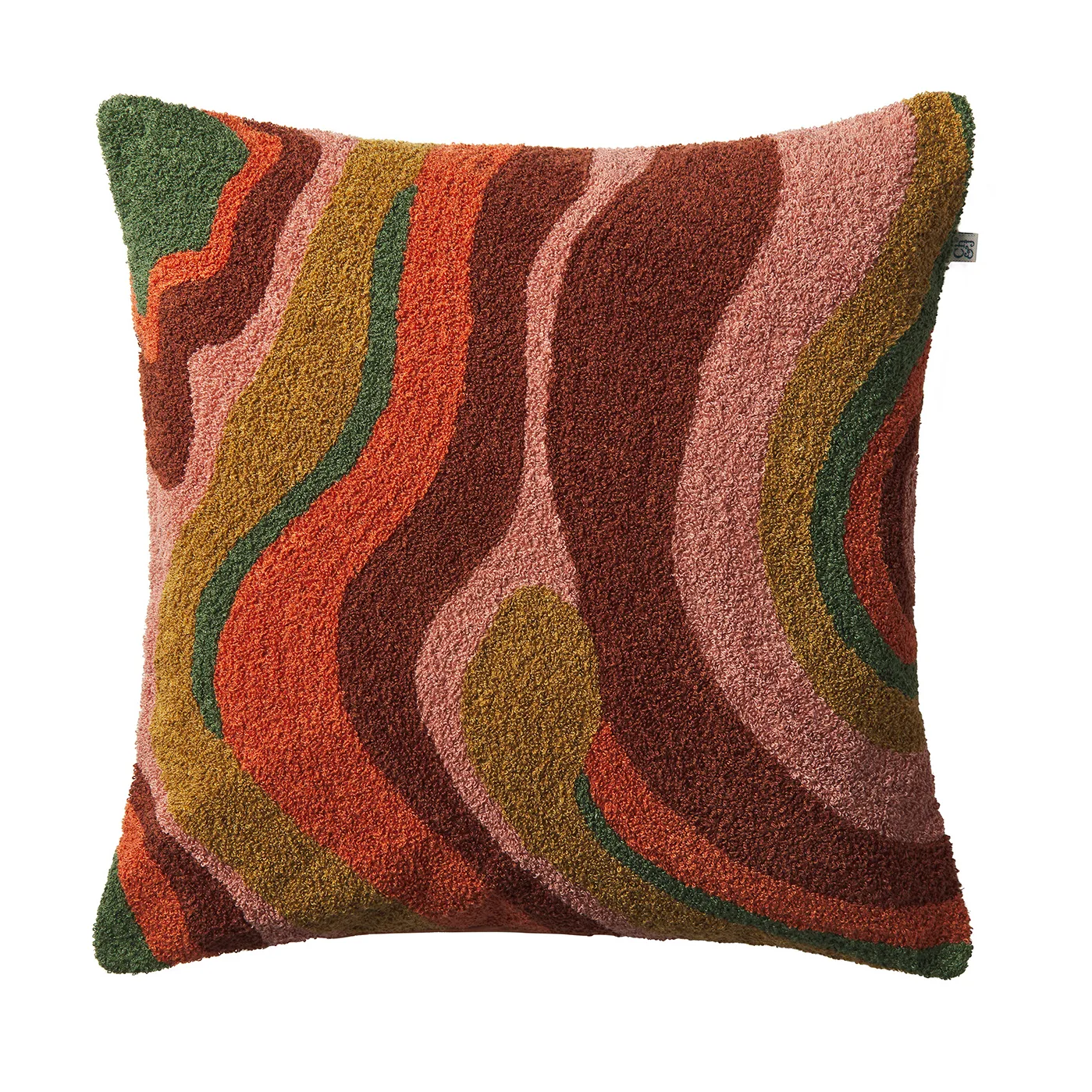 Chhatwal & Jonsson Housse de coussin Sagar cm Apricot orange-rose