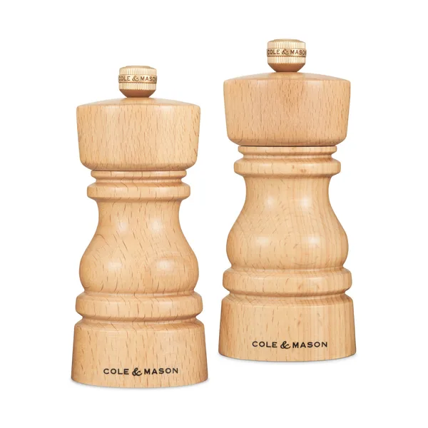 London salt- och pepparkvarnset 13 cm, Natural