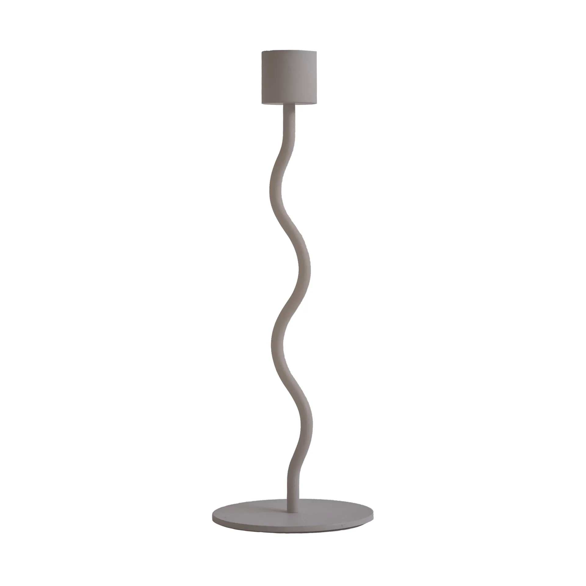 Cooee Design Curved lysestage 23 cm Taupe