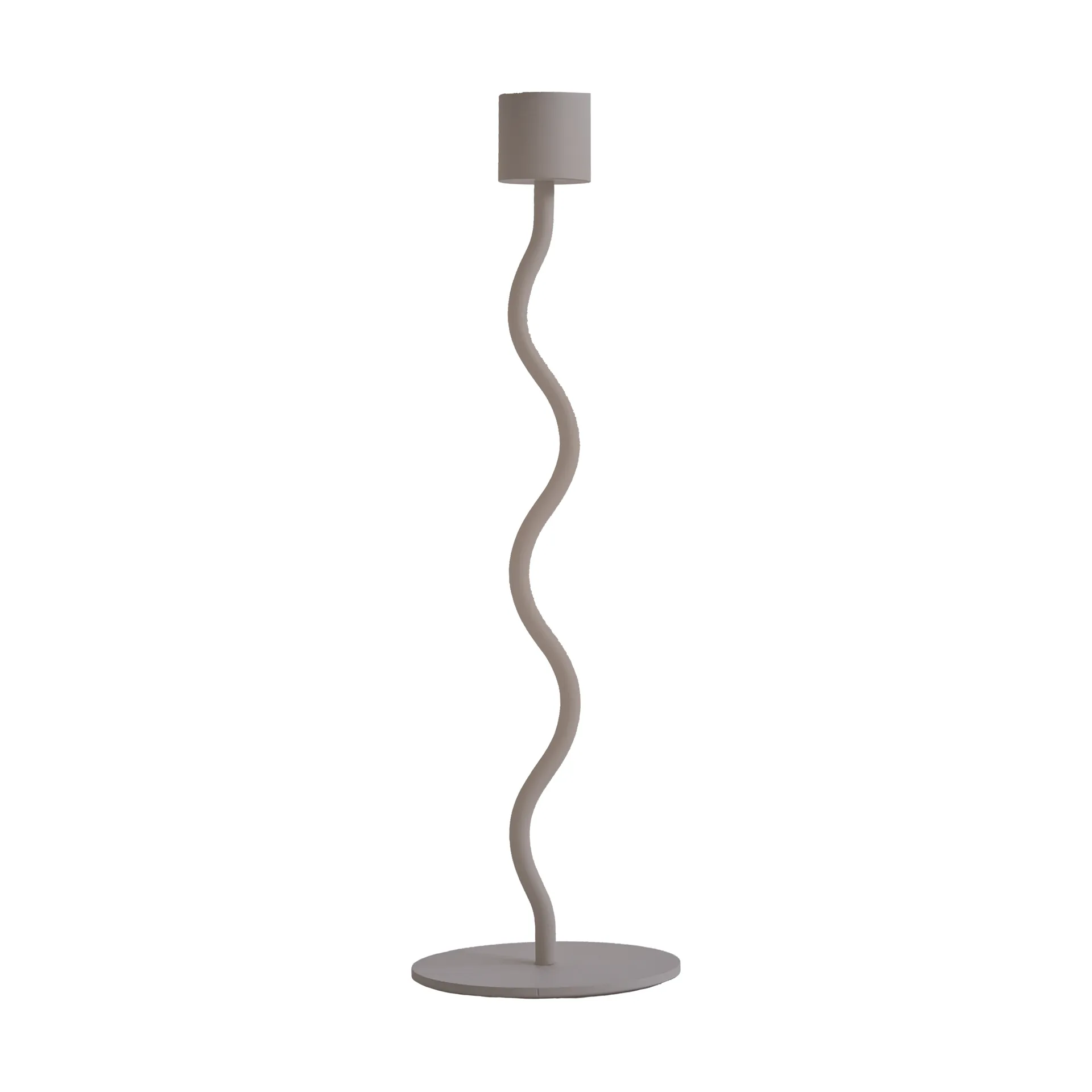 Cooee Design Curved lysestage 26 cm Taupe