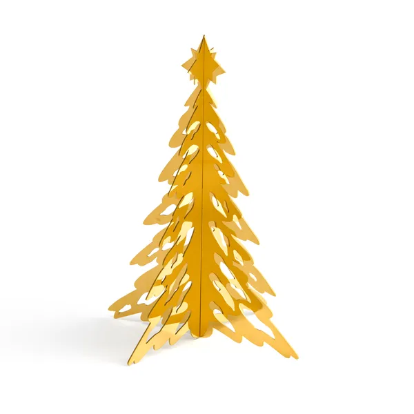 Pinetree dekorationsgran 15 cm, Brass