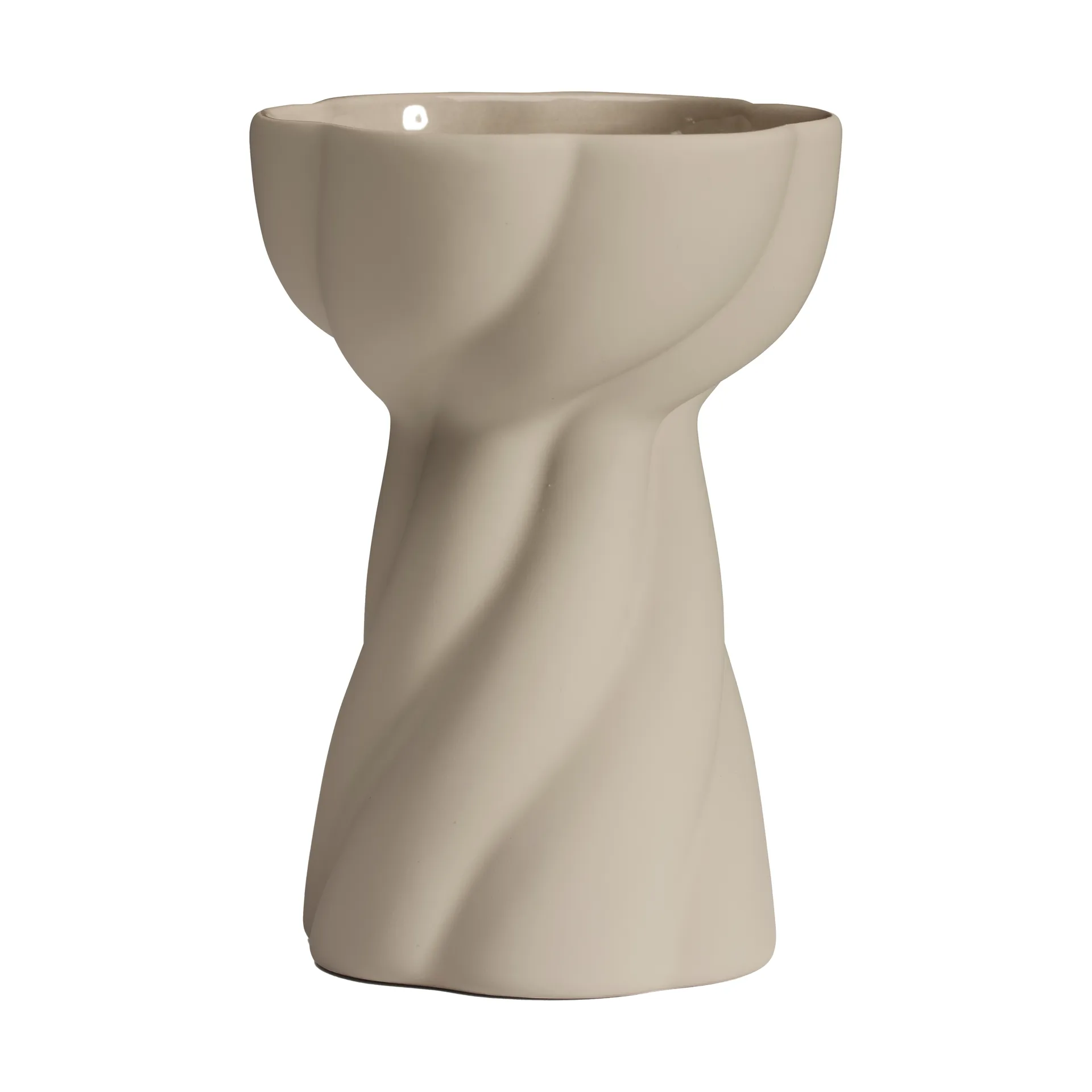 Cooee Design Vase ampoule Twist 12,8 cm Sable