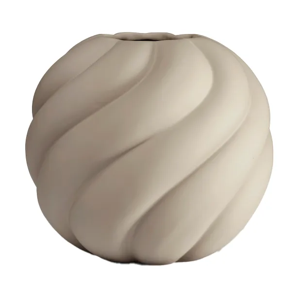Cooee Design Vase boule Twist Sable