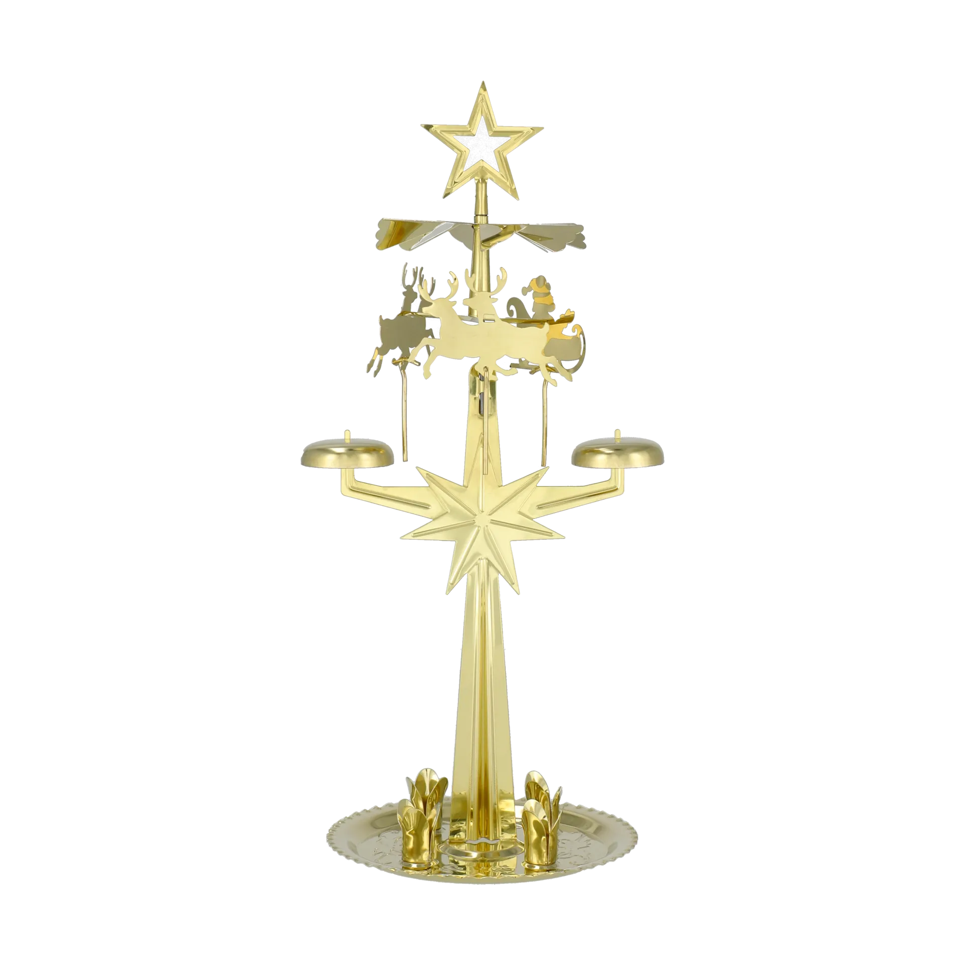 Dala Industrier Carillon de Noël original avec des anges Laiton