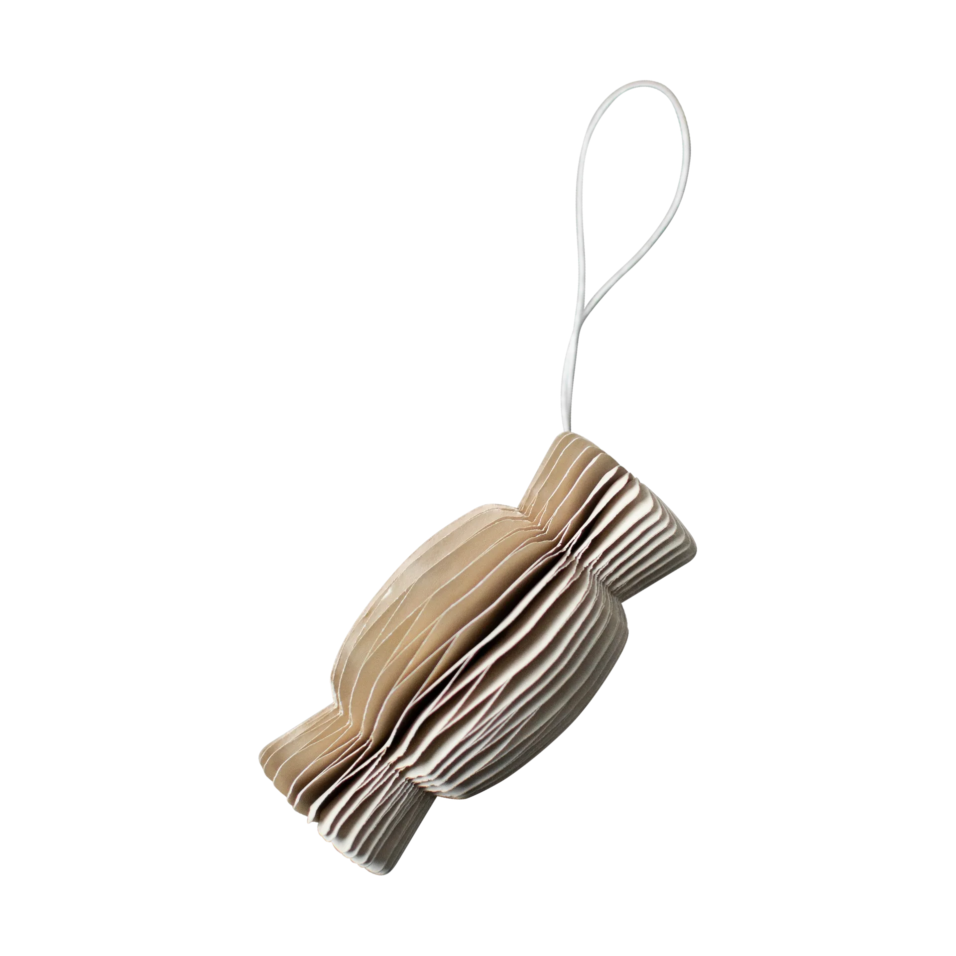 DBKD Ornement de Noël Paper Candy Beige