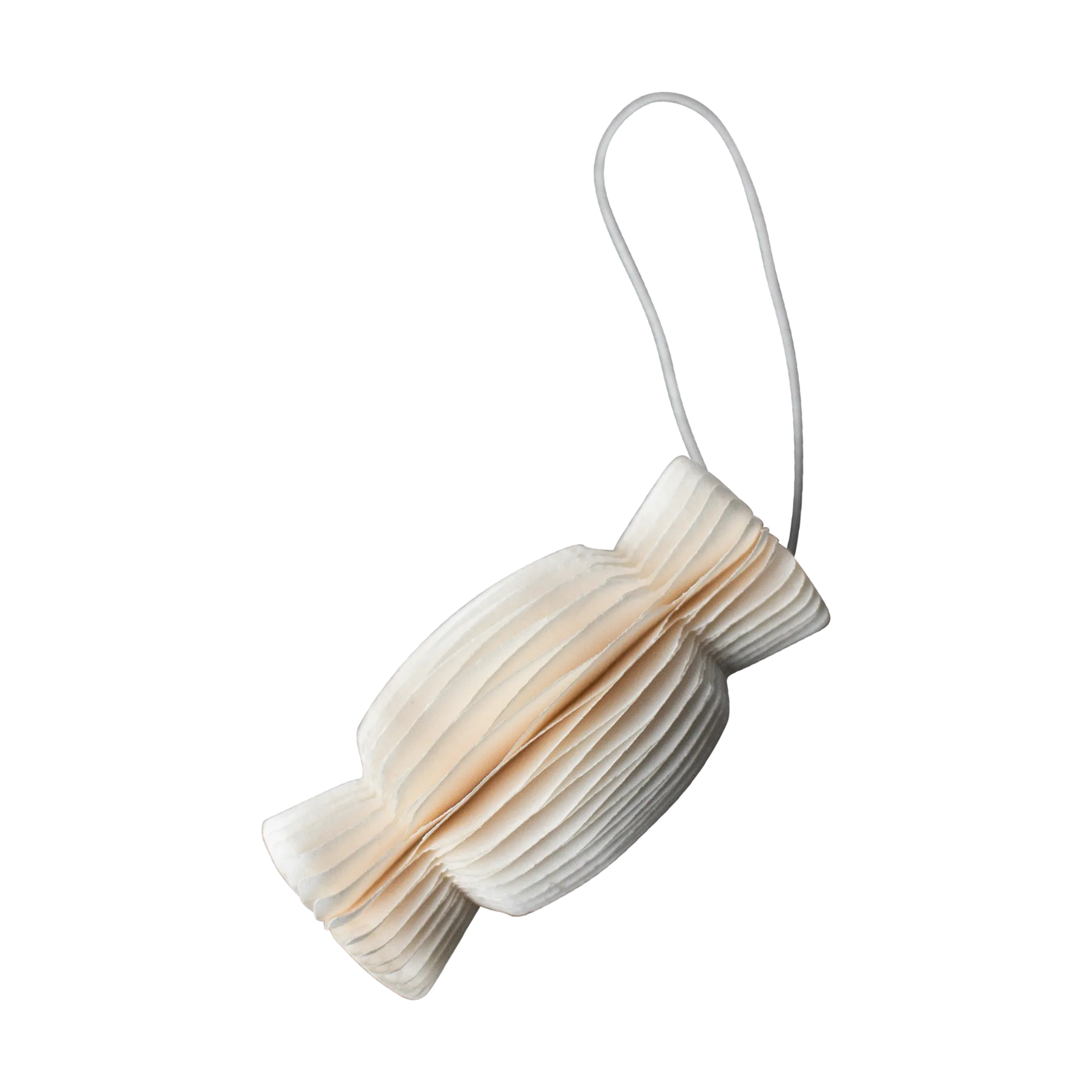 DBKD Ornement de Noël Paper Candy White