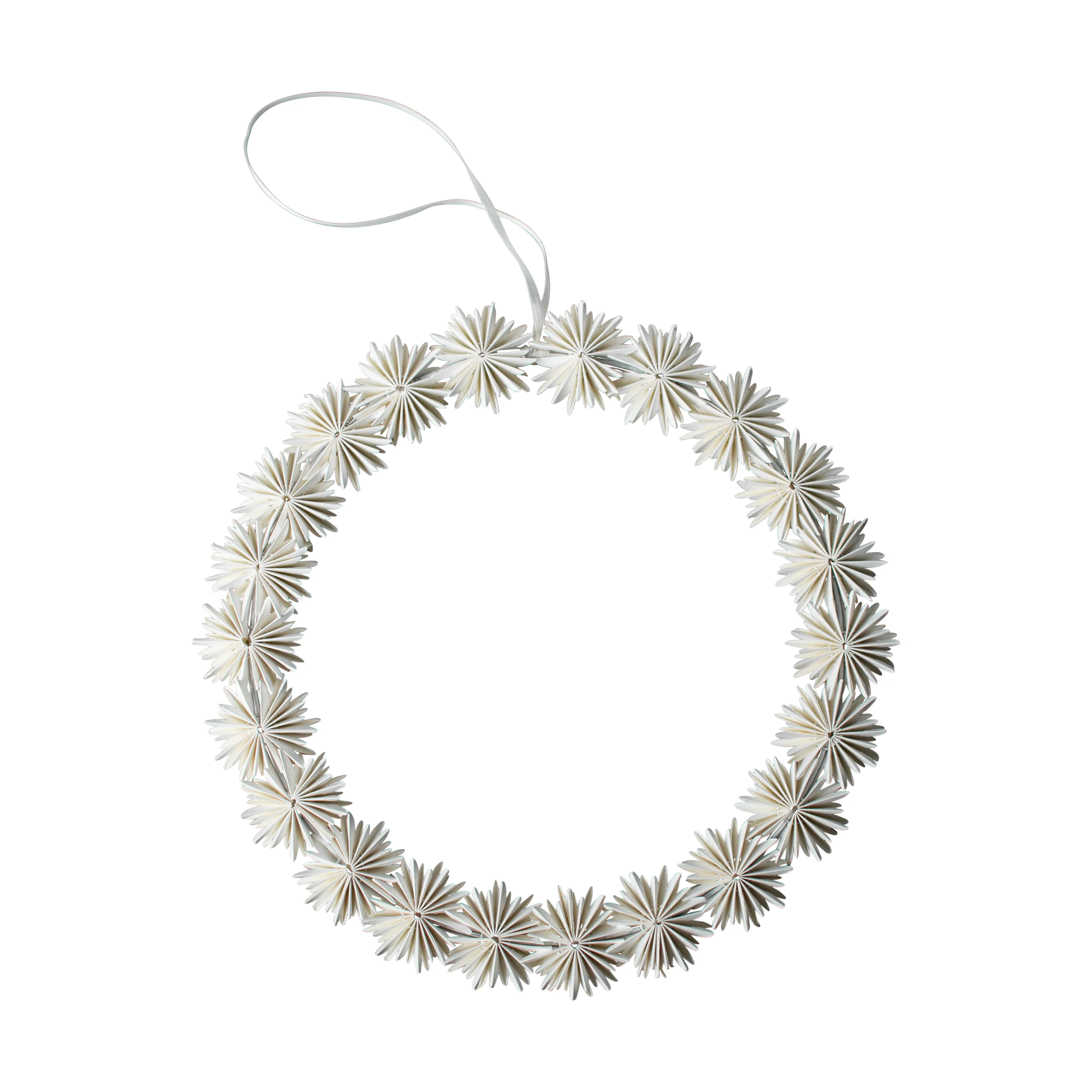 Paper flake wreath Christmas decoration - DBKD | KitchenTime