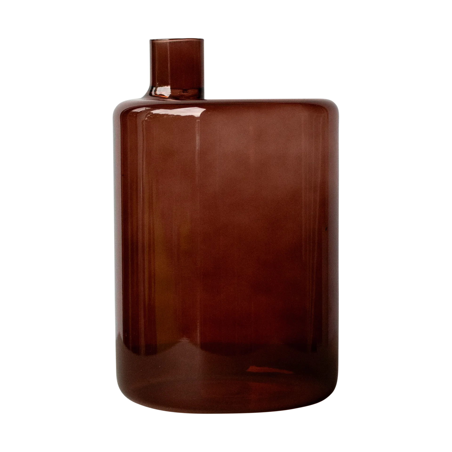 DBKD Pipe vase 21 cm Dark red
