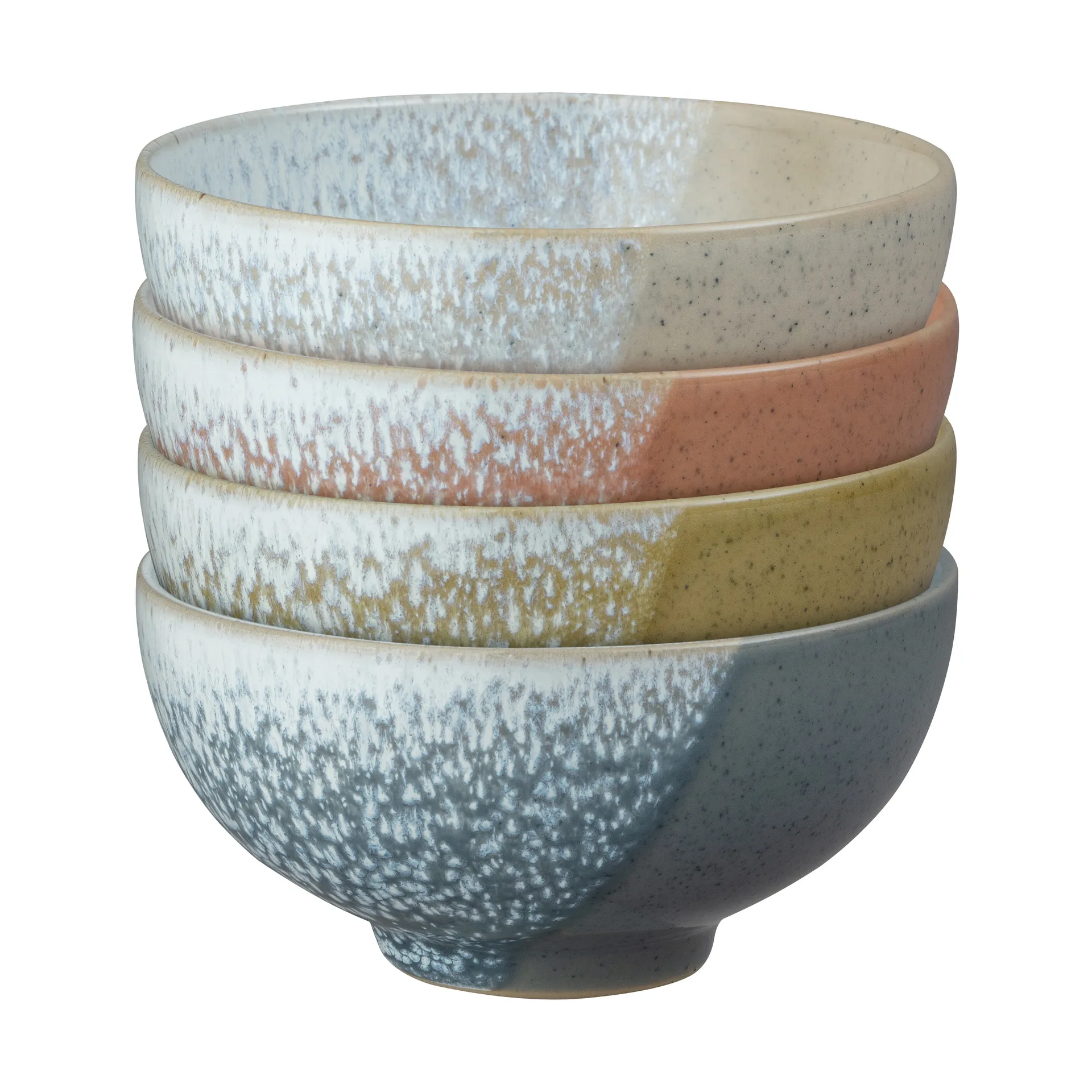 Denby Kiln Accents sk&aring;l &Oslash;13 cm 4 delar Multi