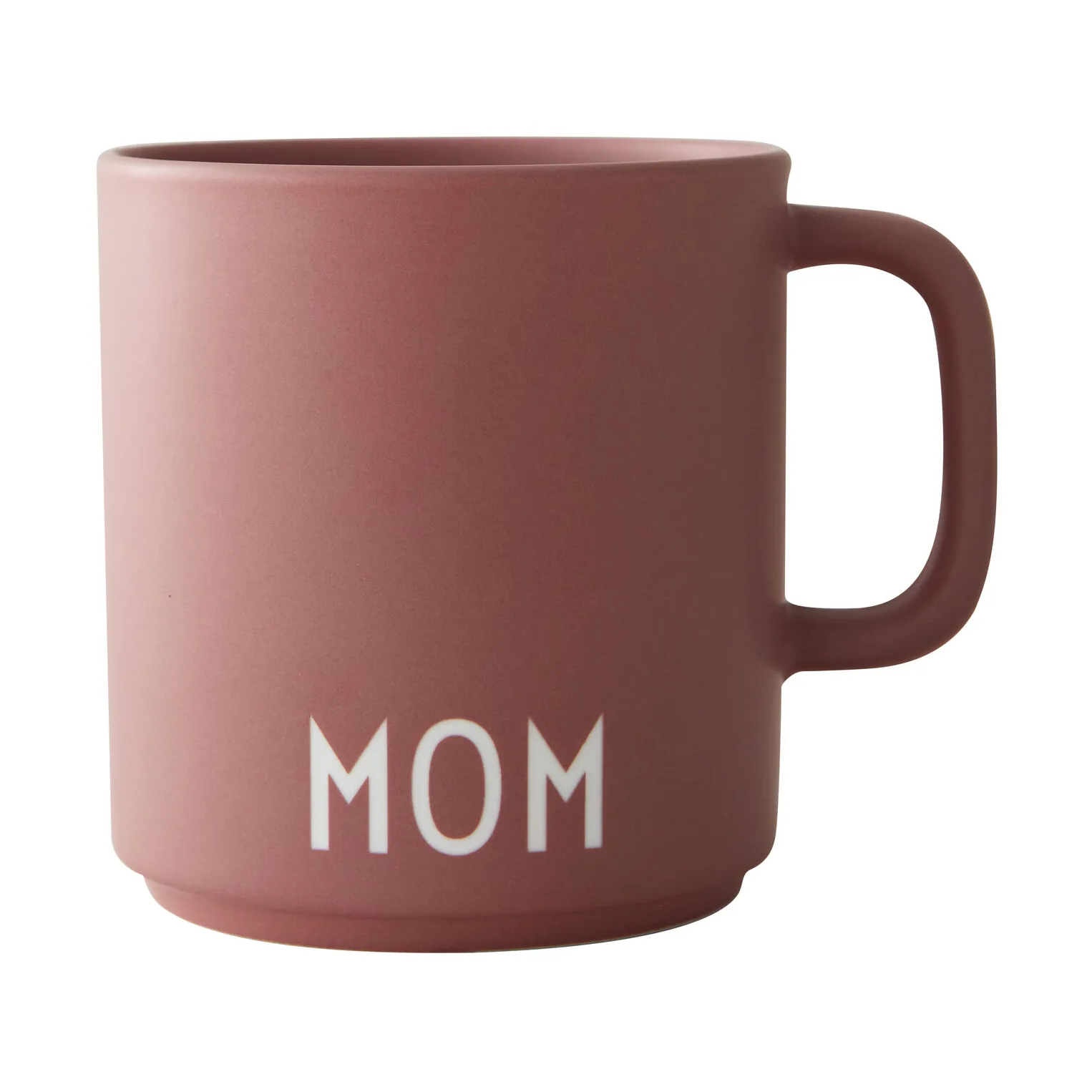 Design Letters Design Letters favoritkopp med handtag 25 cl Ash rose