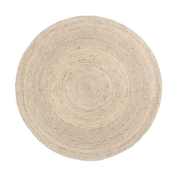 Elin matta natural grey, Ø125 cm