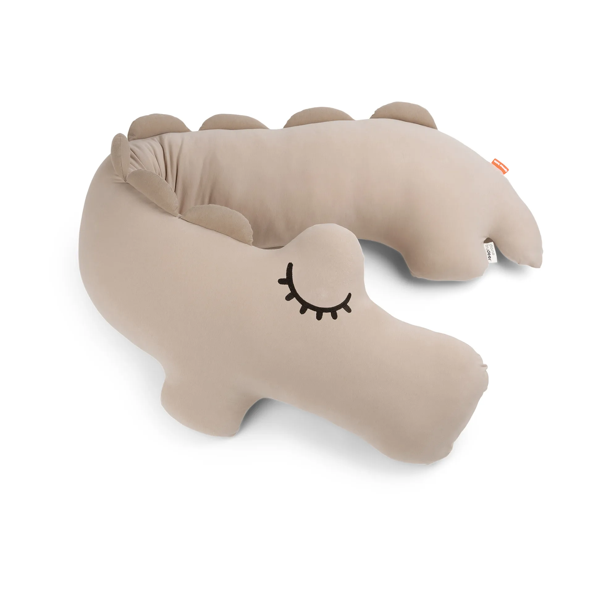 Done by deer Coussin corporel Croco cm Sable