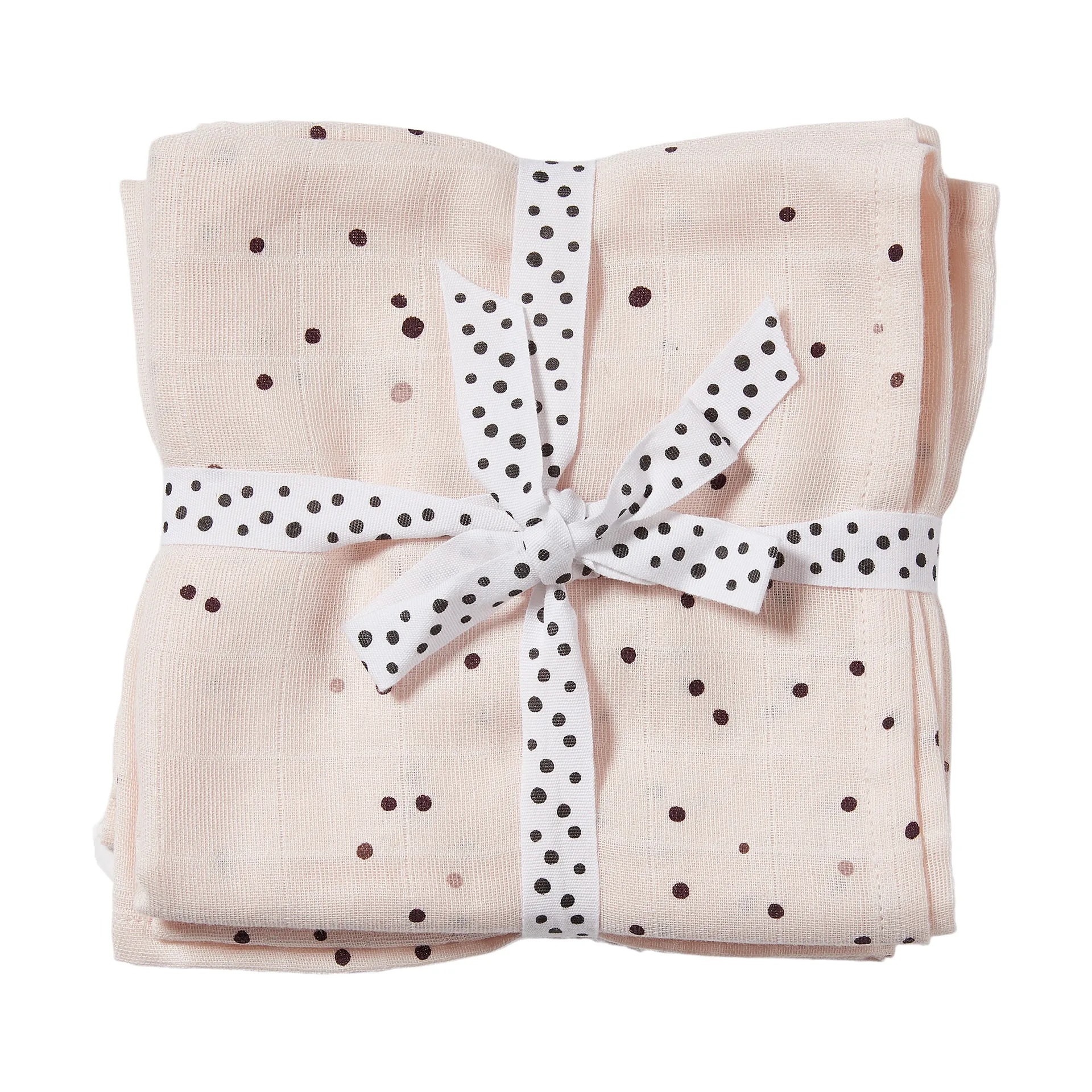 Done by deer Couvertures pour bébé Dreamy Dots cm, lot de 4 Poudre