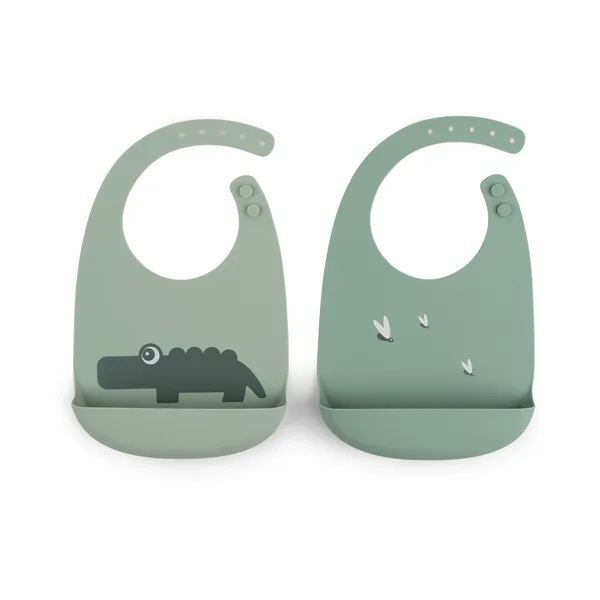 Croco haklapp 2-pack