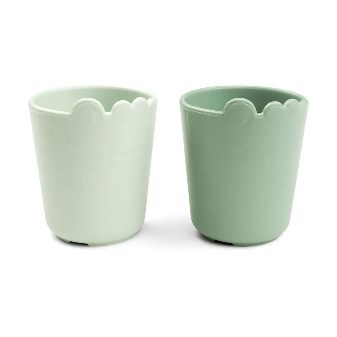 Done By Deer Kop - Kiddish Mini Mug 2-Pack - Croco Green