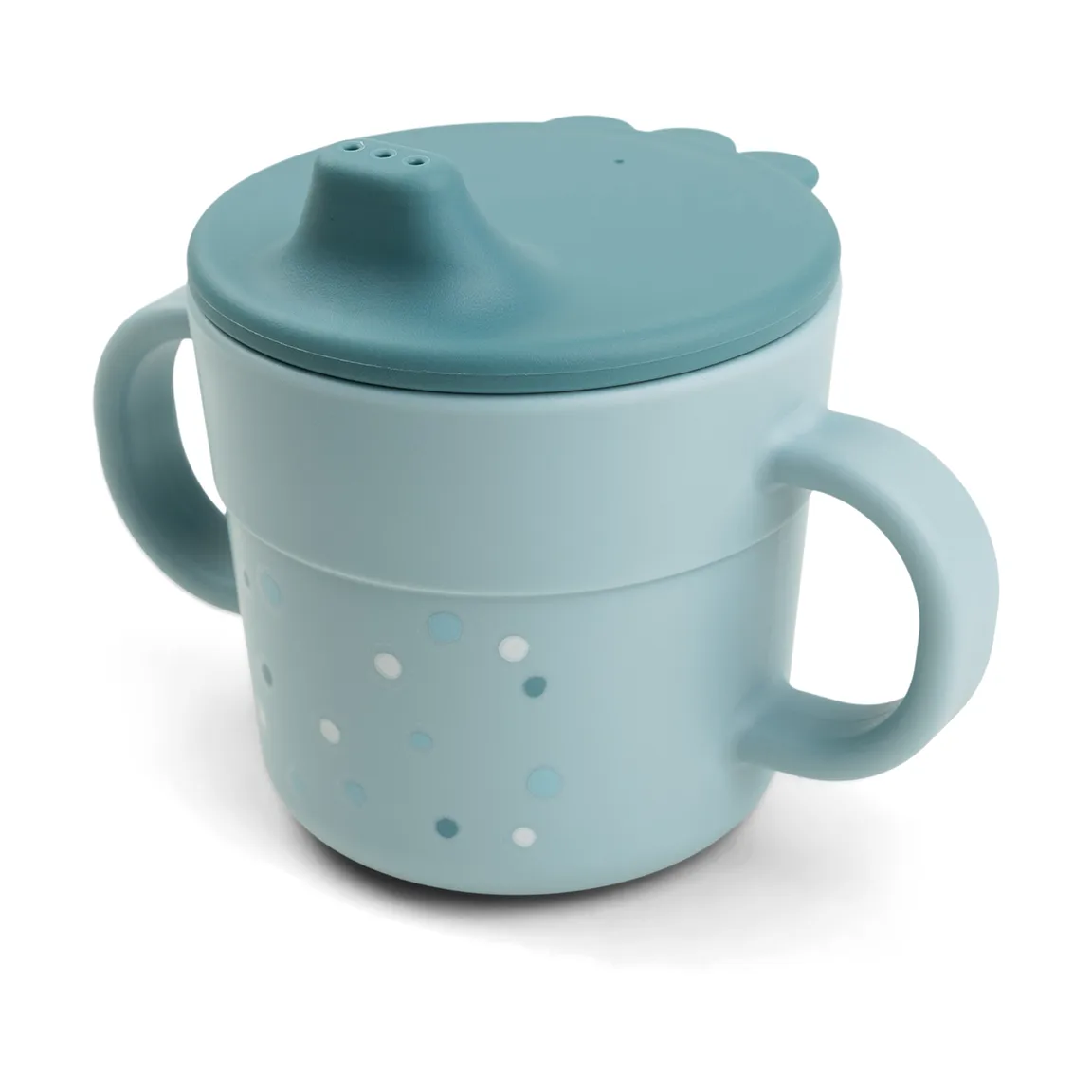 Done by deer Happy Dots foodie tudkop 21,5 cl Blue
