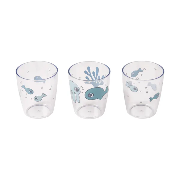 Sea friends yummy miniglas 3-pack 12 cl