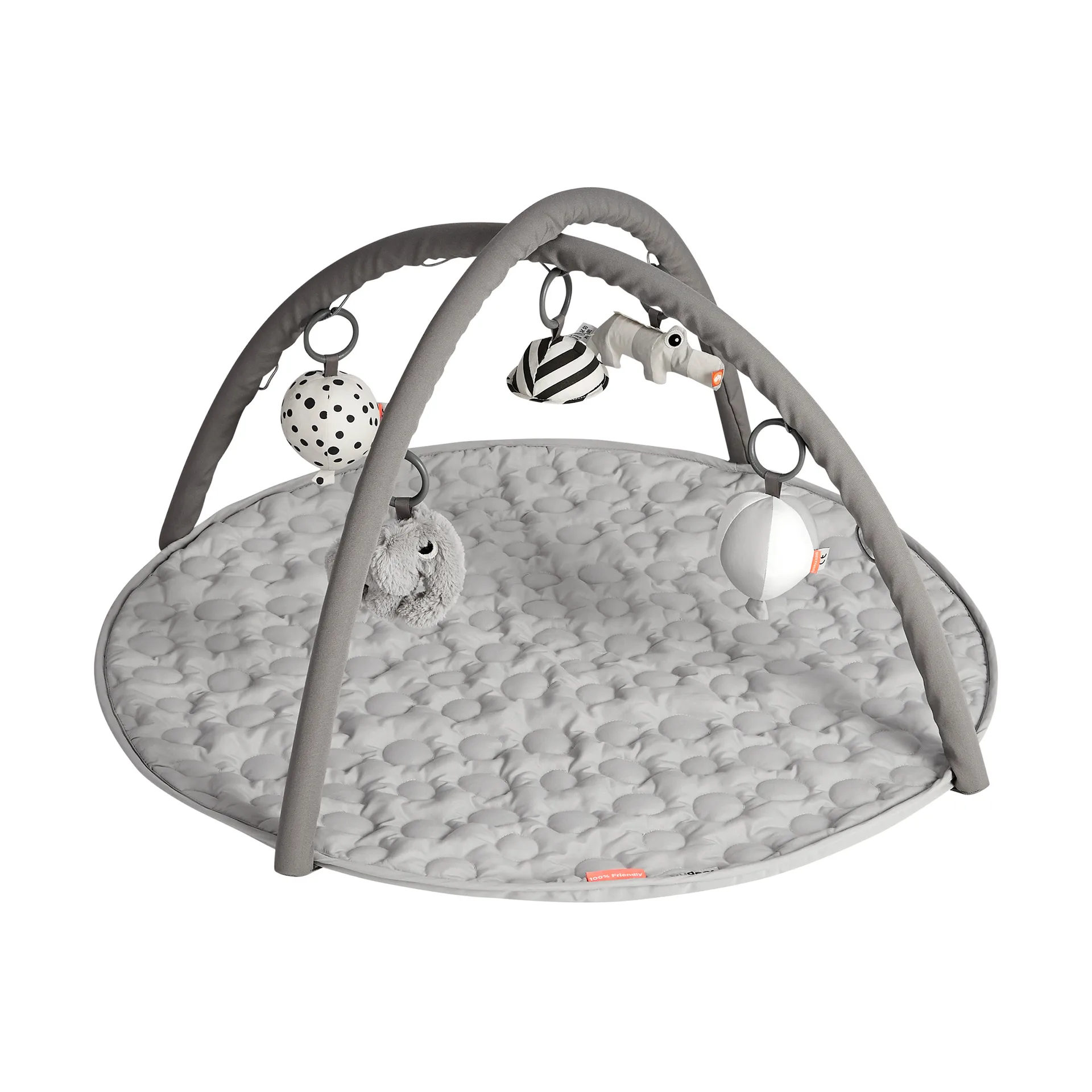 Done by deer Tapis de jeu pour bébé Deer Friends Ø Gris