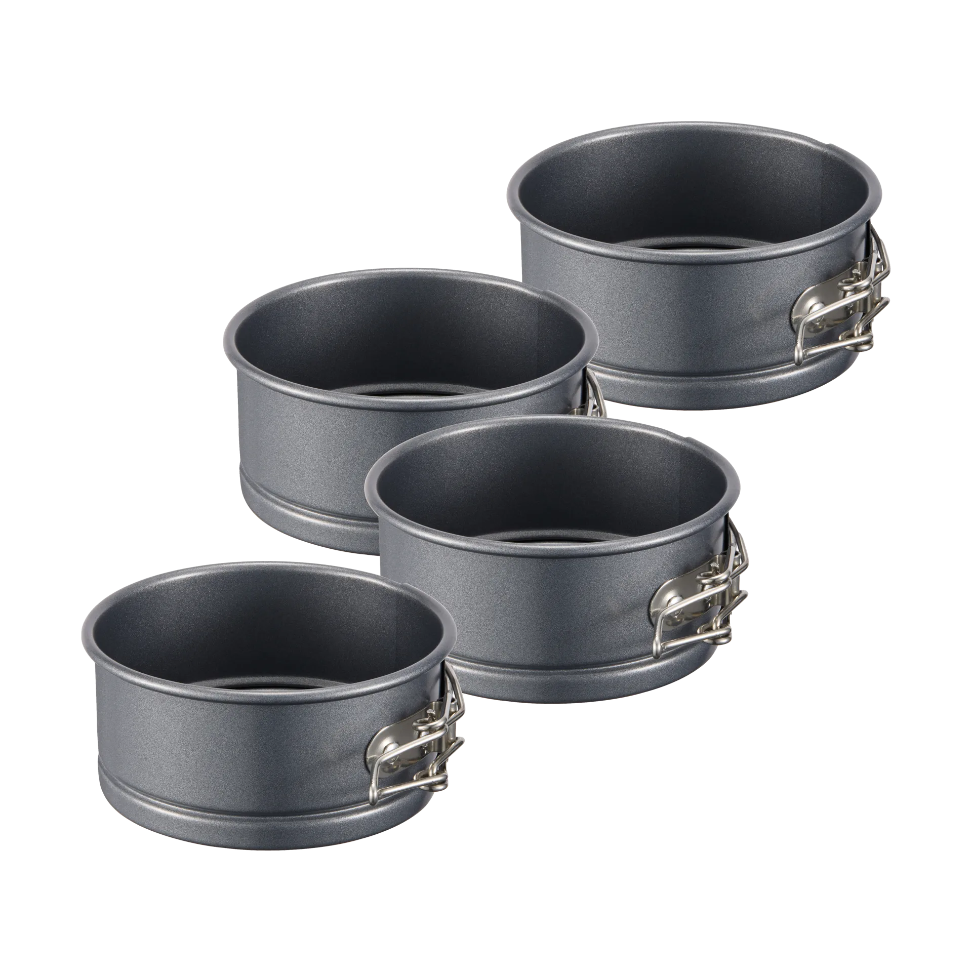 Dorre Karabo mini springform kulstofstål 4-pak Ø10 cm