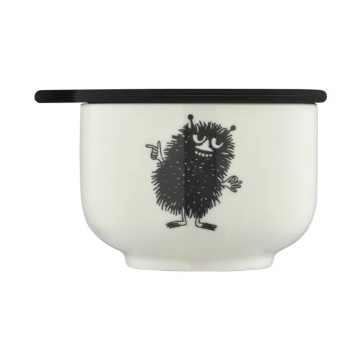 Dsignhouse x Moomin Mumi skål med låg Ø7 cm Hvid