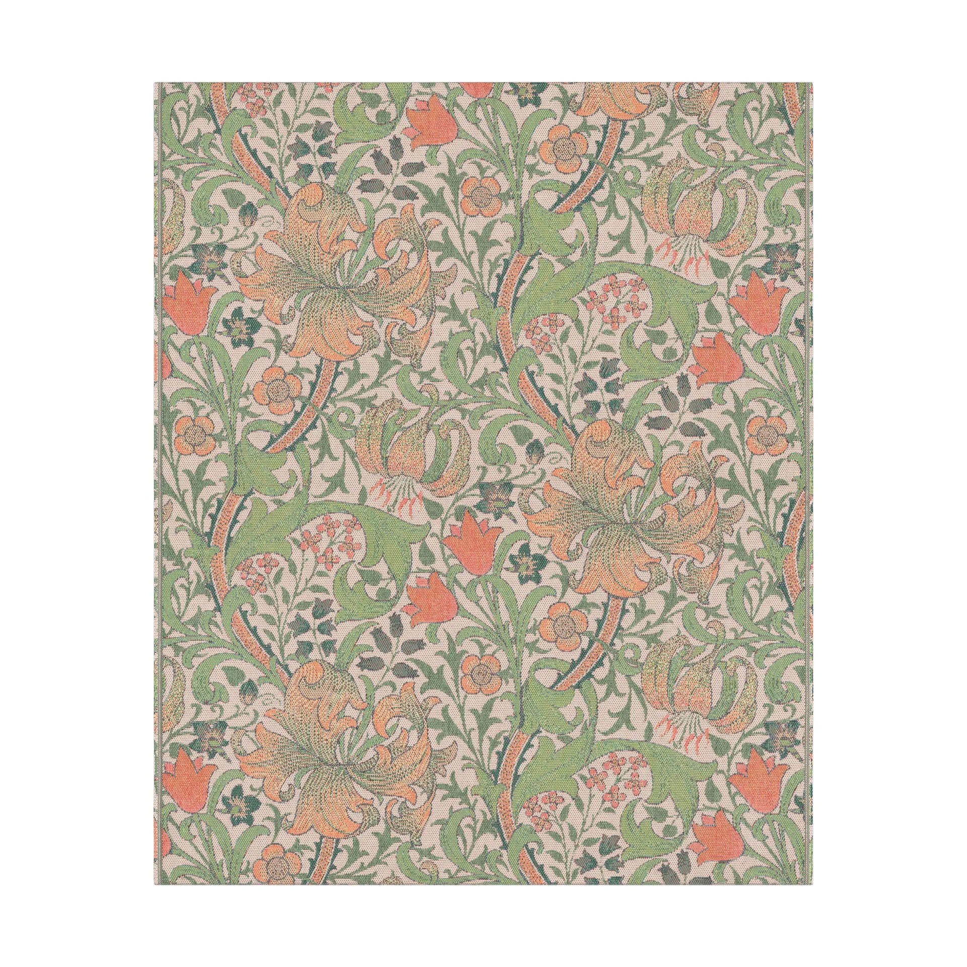 Ekelund Linneväveri Plaid Golden Lily cm Multi