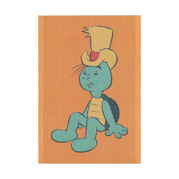Skalman kökshandduk 35x50 cm, Rödorange