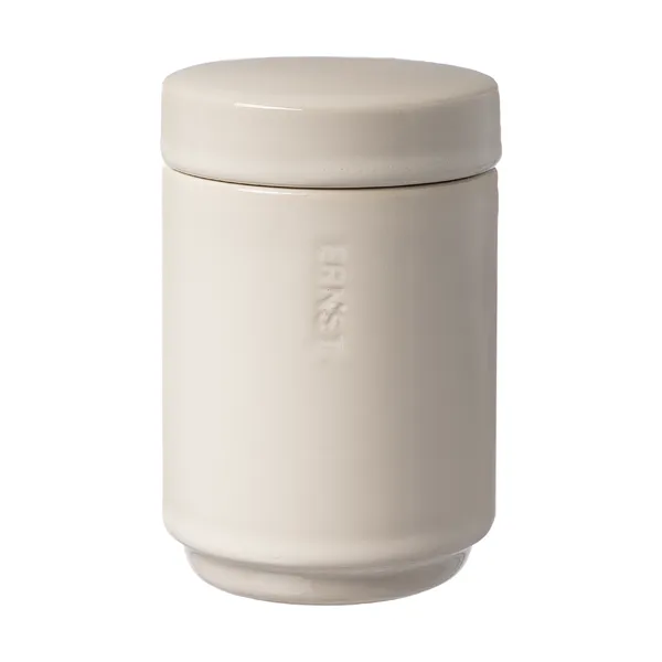 Ernst förvaringsburk med lock 12 cm, Naturvit