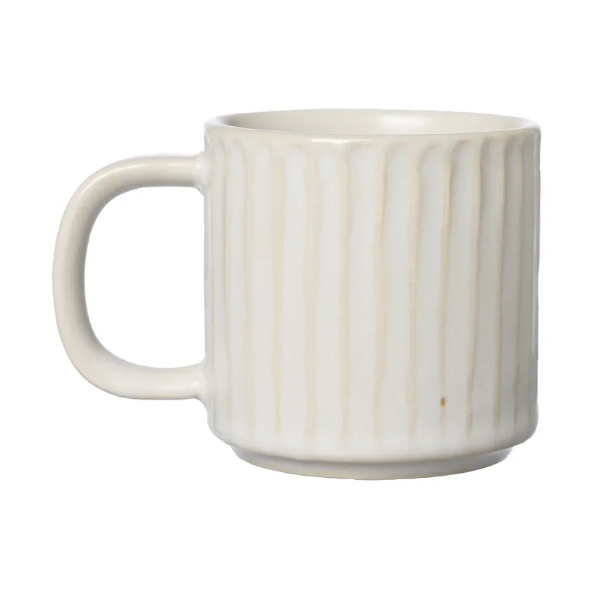 ERNST Ernst gl&ouml;ggmugg r&auml;fflad &Oslash;6 cm Naturvit