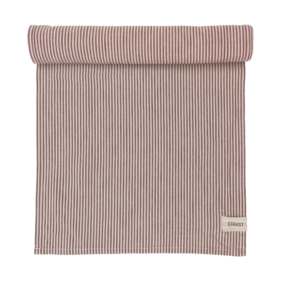 ERNST Ernst løber stribet 45x150 Rød-beige