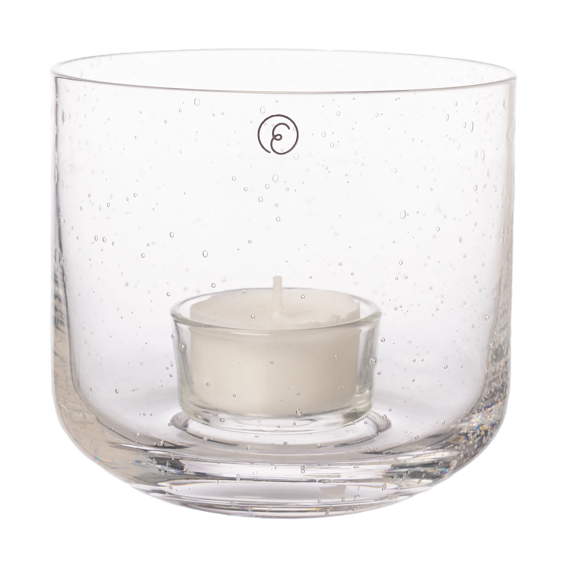 ERNST Ernst ljuslykta i glas &Oslash;10x9 cm