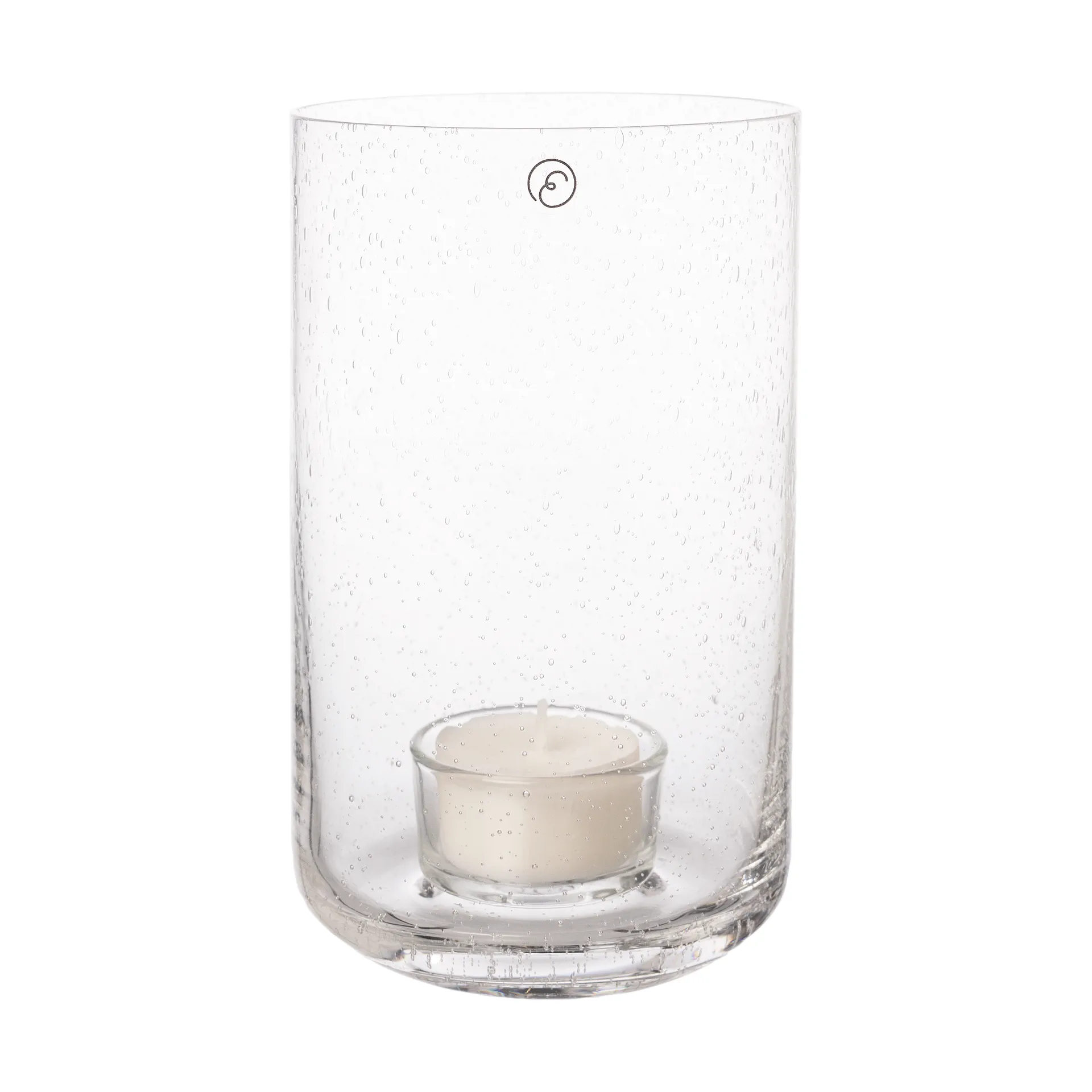 ERNST Lanterne à bougie Ernst en verre Ø9x15 cm