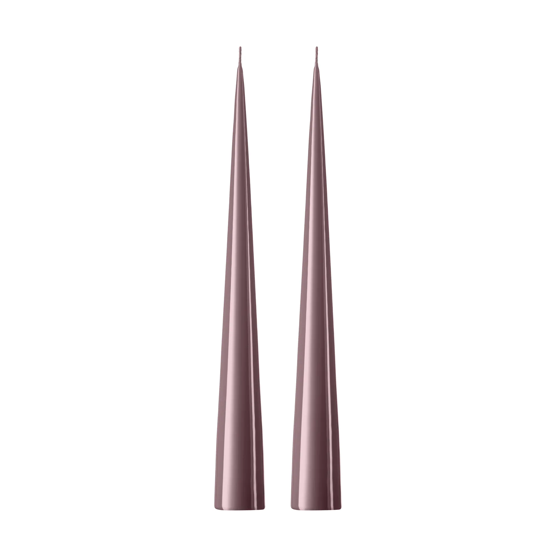 ester & erik Bougie cônique ester & erik Lot de 2 lacquées Winter rose 84