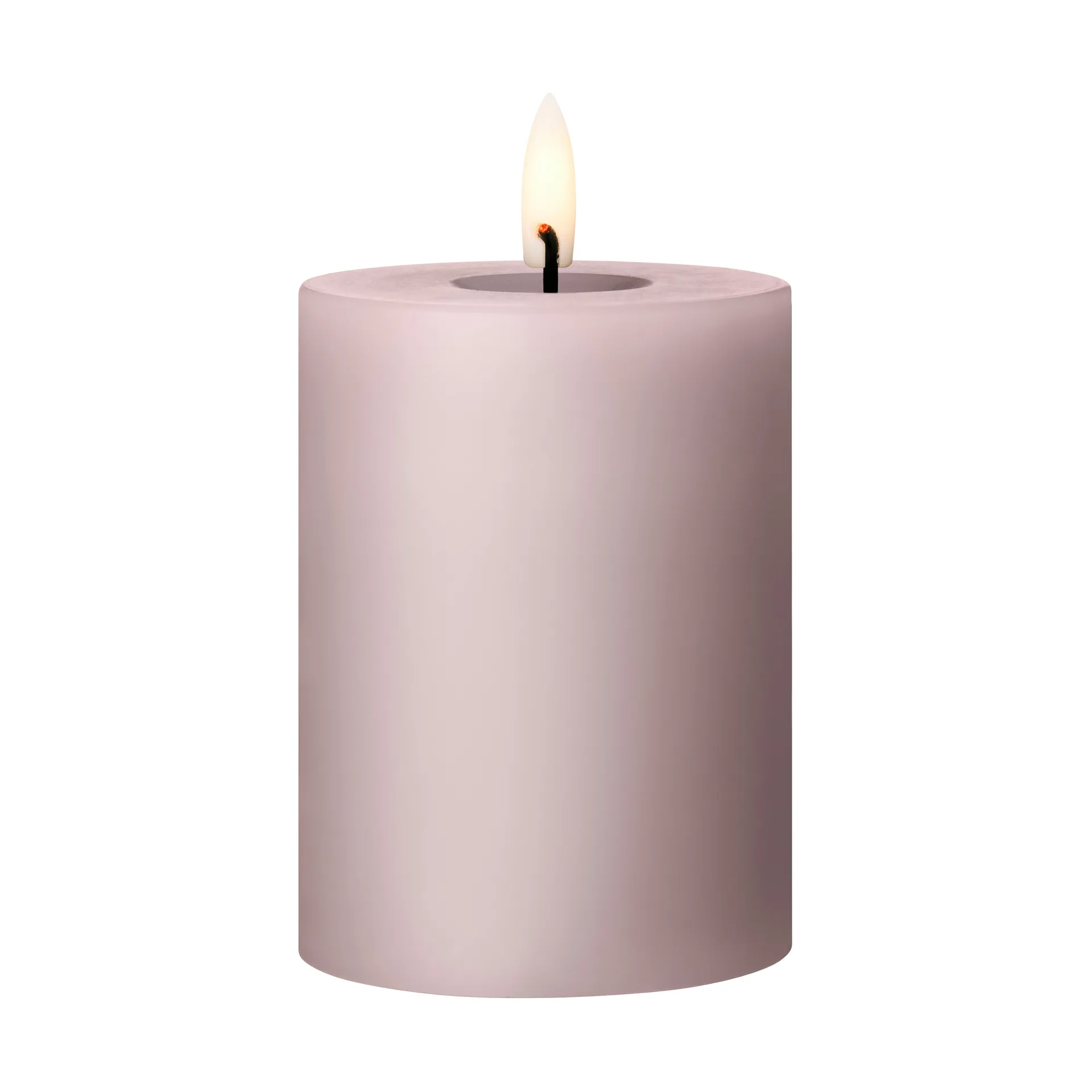 ester & erik Bougie LED bloc Ester & Erik 52 Soft Rose,
