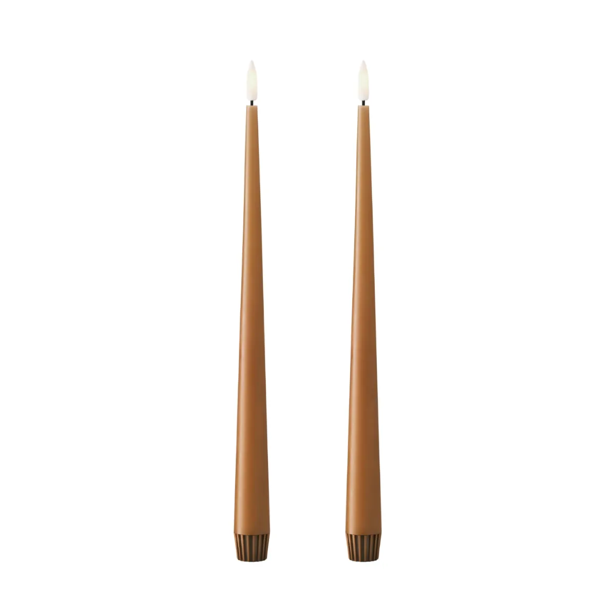 ester & erik ester & erik kronelys LED 2-pak 23 Raw Toffee , 30 cm