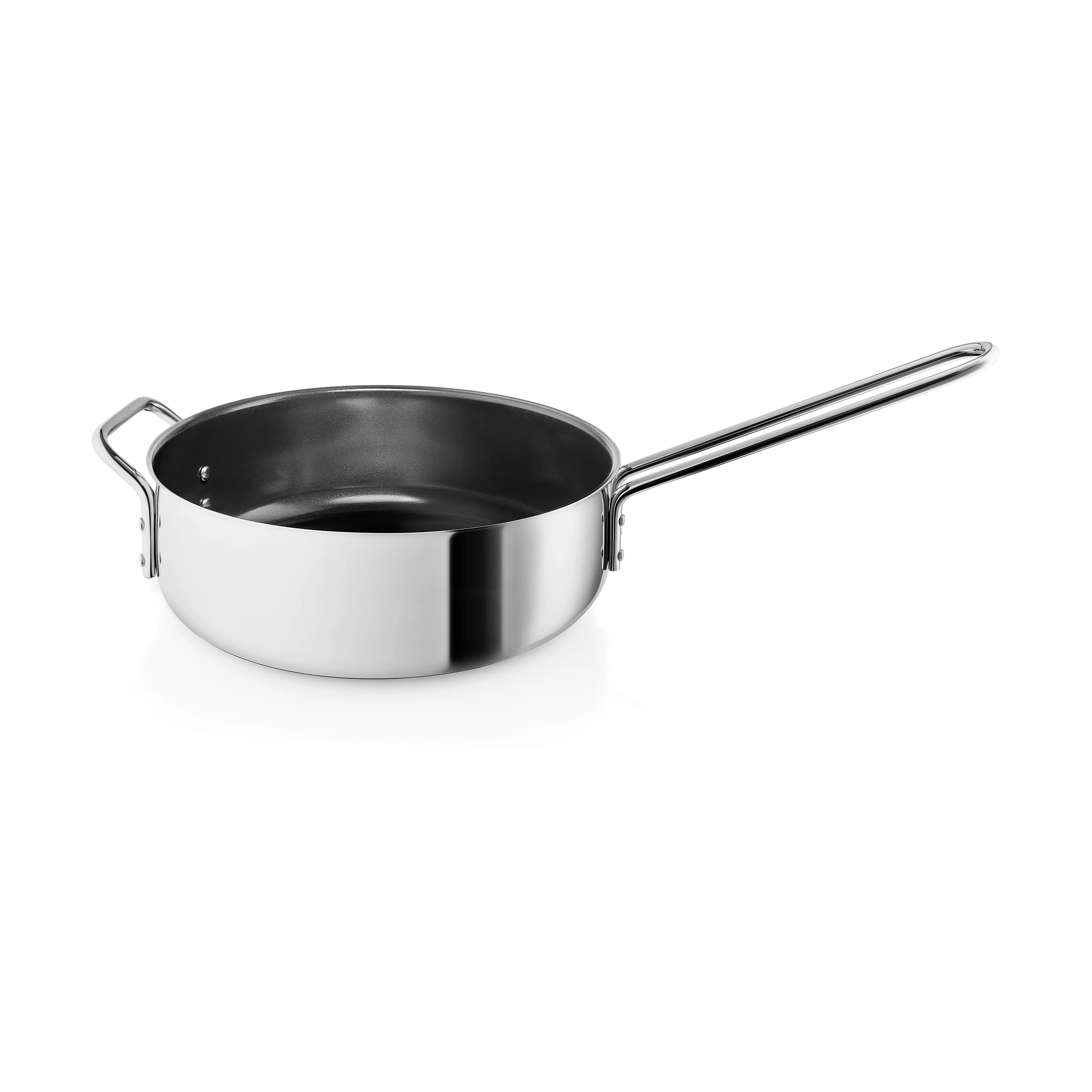 Eva Trio Stainless Steel Slip-Let ceramic sauté pan from Eva Solo ...