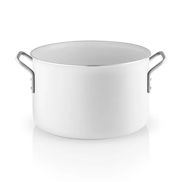 Eva Trio White Line Slip-Let keramisk gryta, 7 L