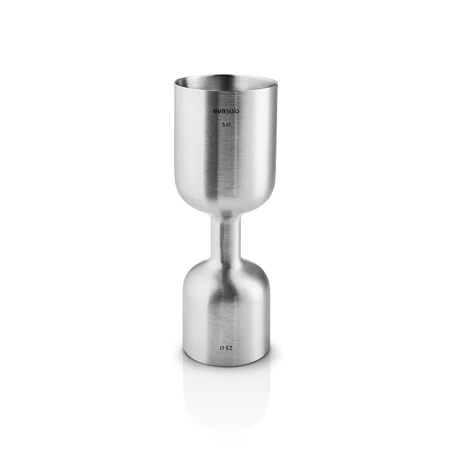Eva Solo Verre doseur Liquid lounge 5 cl Brushed steel