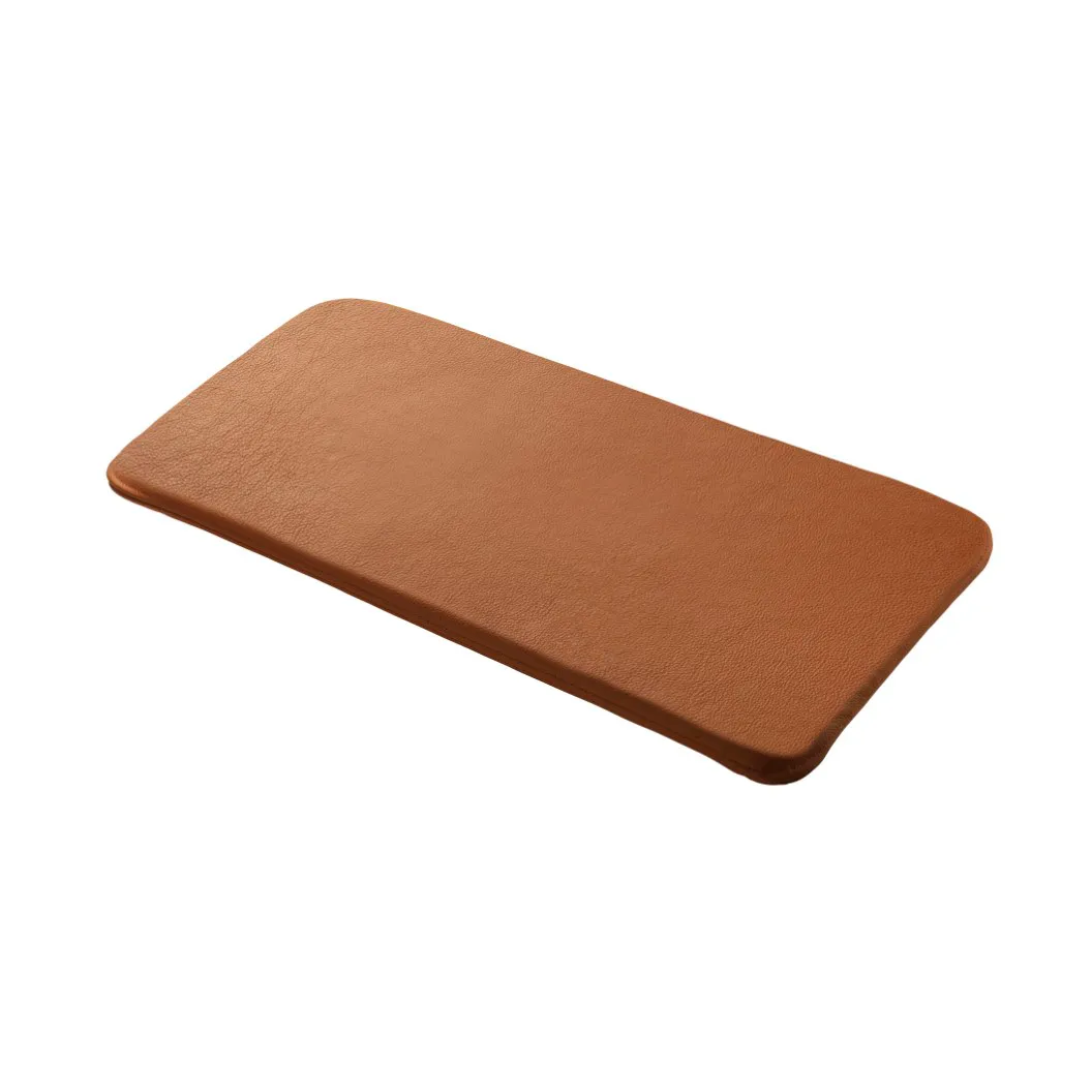FDB Møbler Coussin d'assise R6 Radius cm Cognac leather