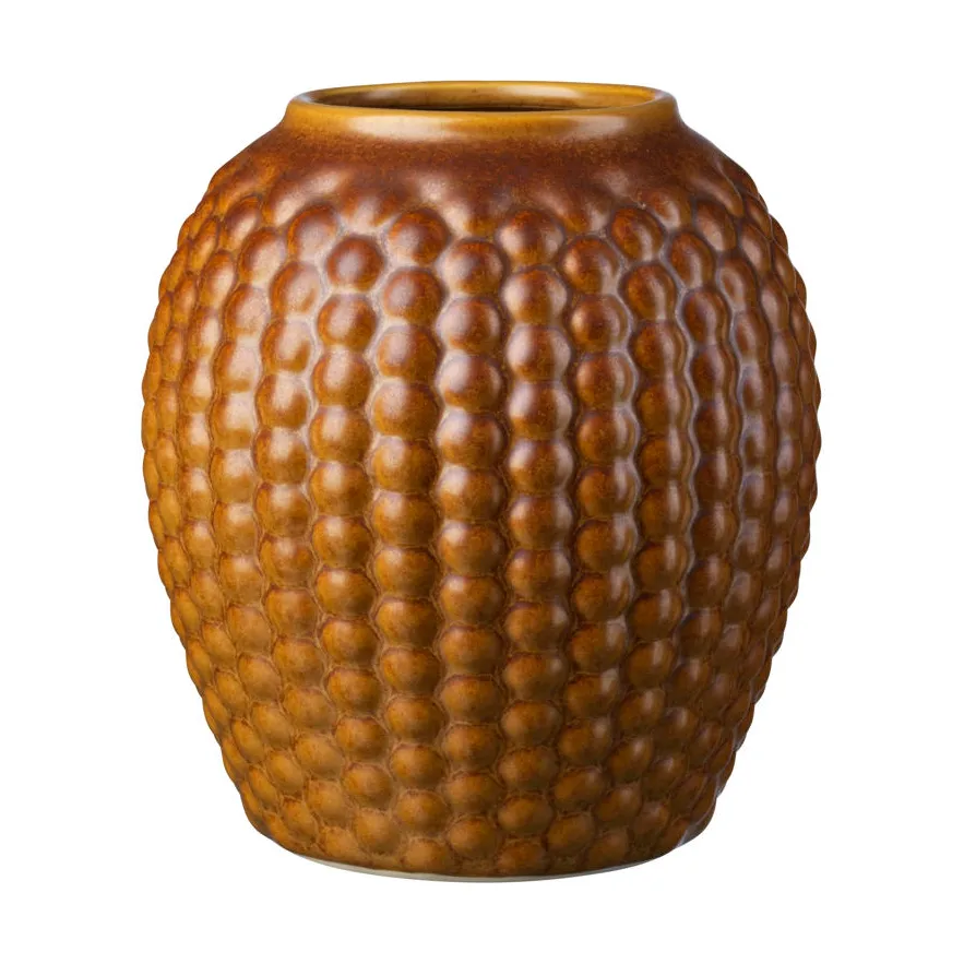 FDB Møbler Vase Lupin S7 Golden brown