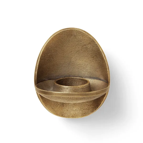 Agapé värmeljushållare vägg, Brass finish
