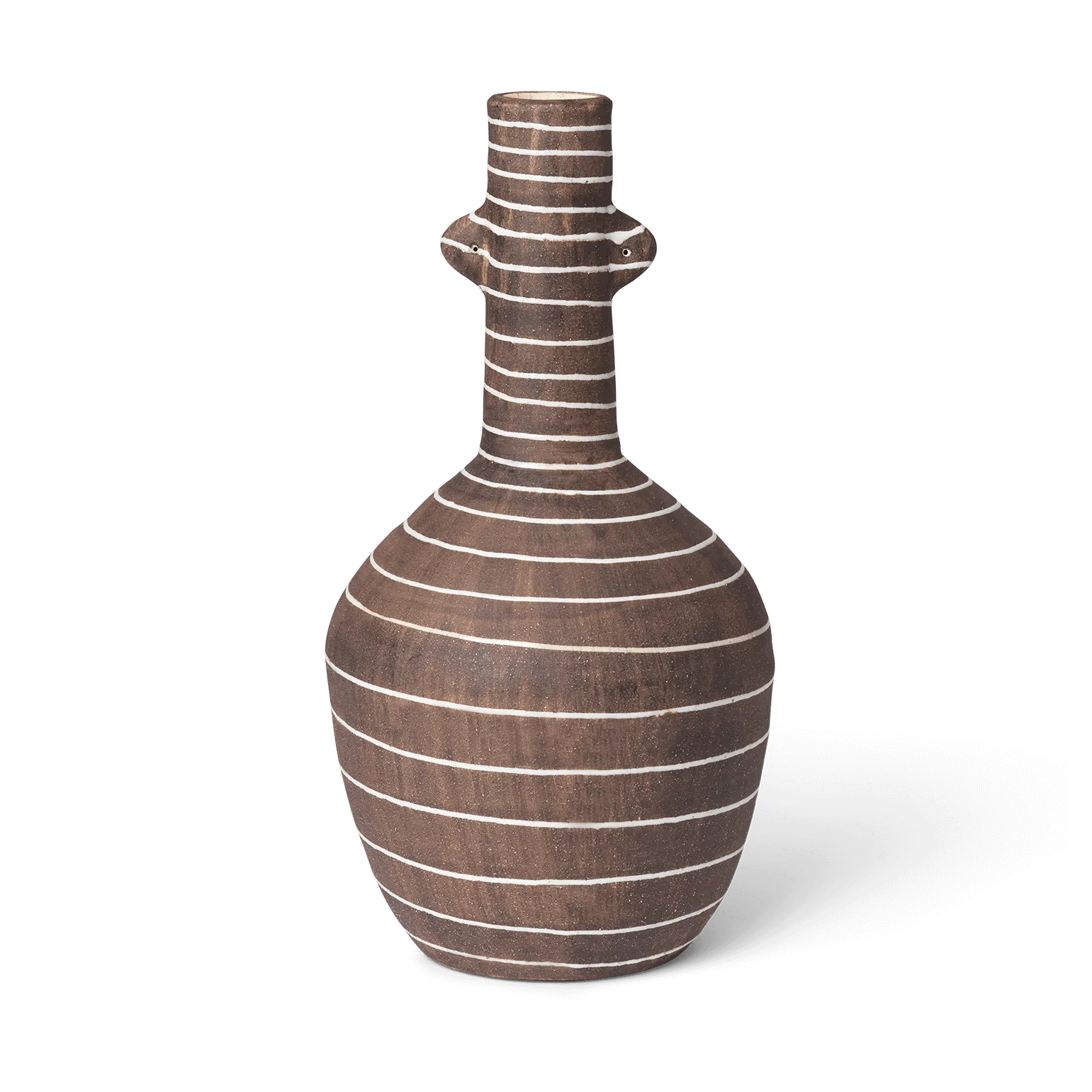 Ferm Living Brura vase 32 cm Coffee-white