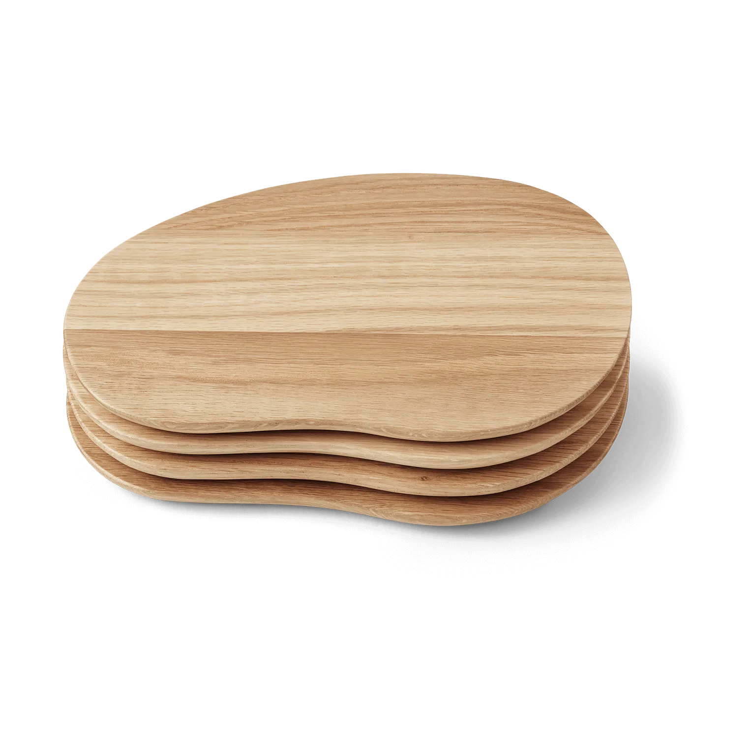 Ferm Living Cairn butter boards bakke 4 dele Oak