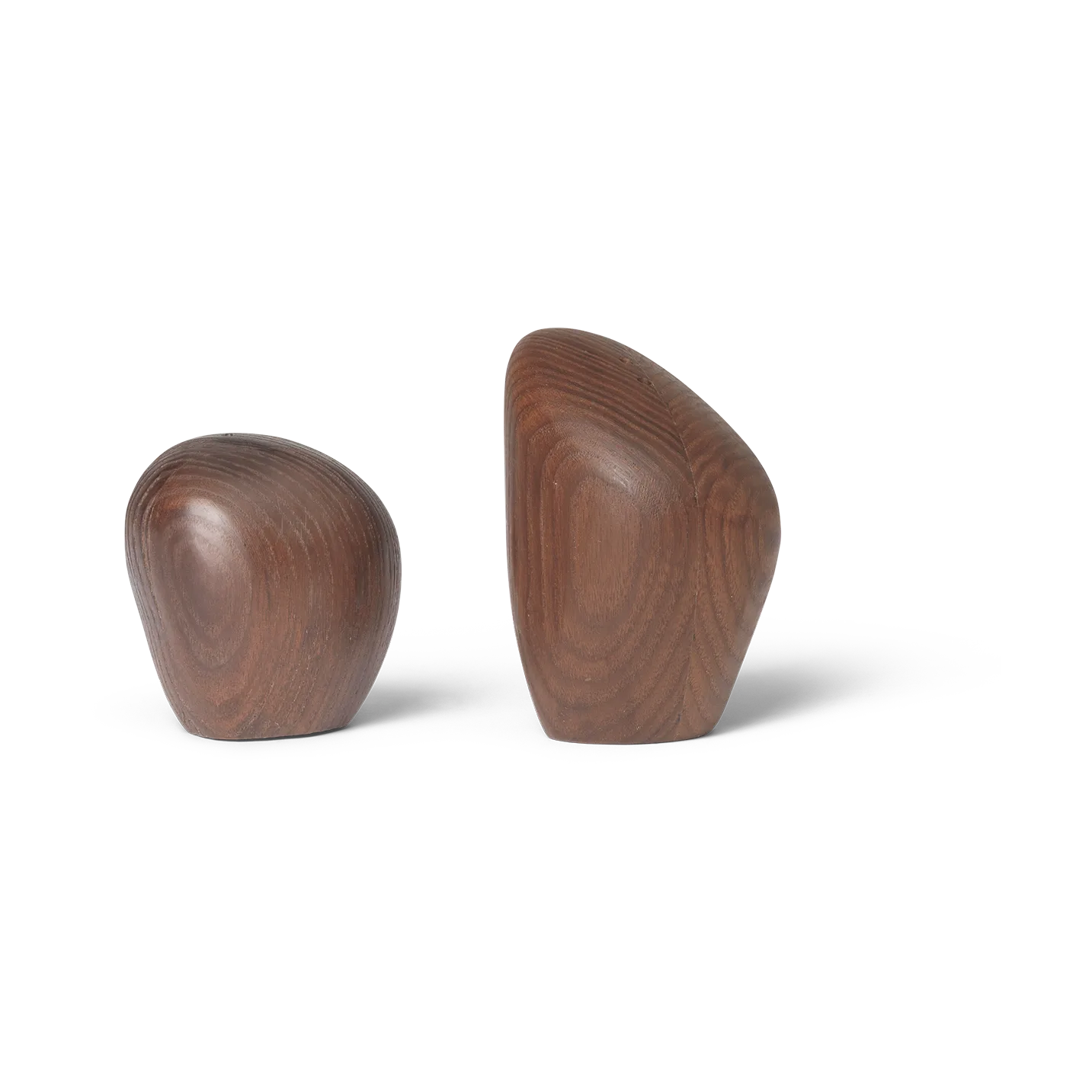 Ferm Living Cairn salt- og peberkar Dark brown