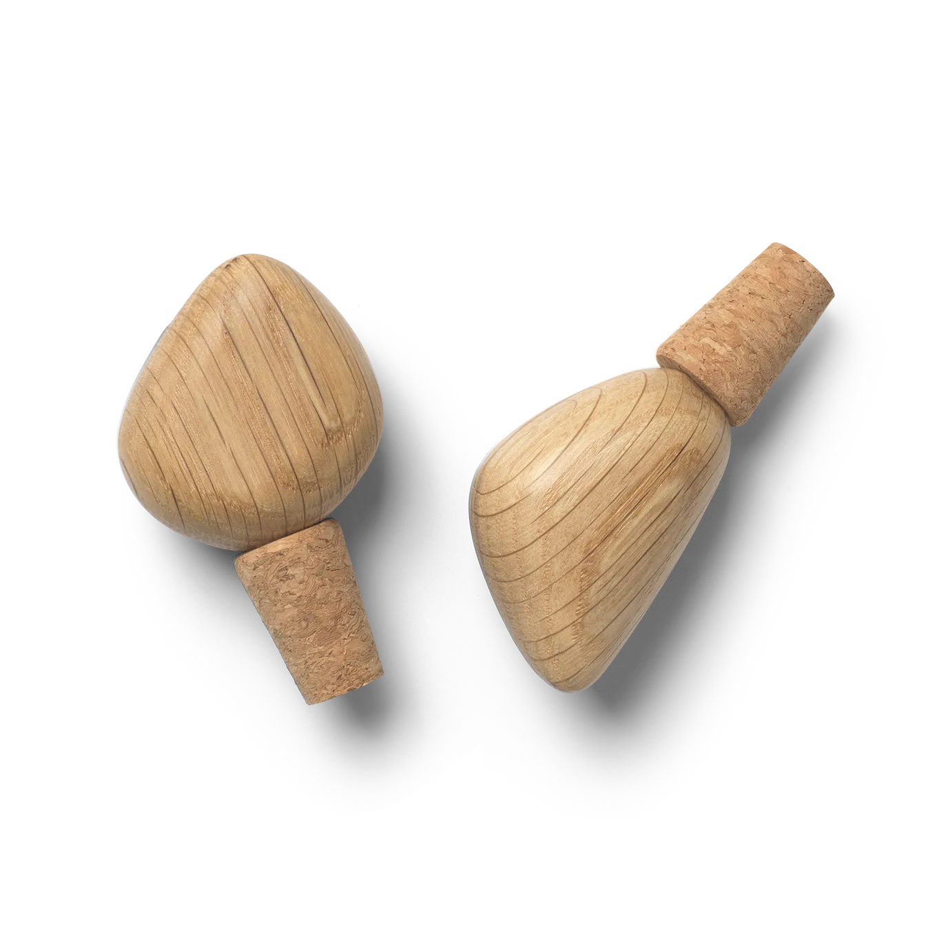 Ferm Living Cairn vinprop 2-pak Oak