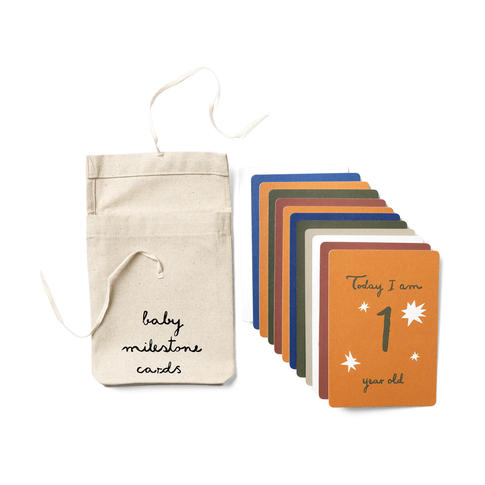 Ferm Living Carte avec sac Ferm Living Milestone Multi
