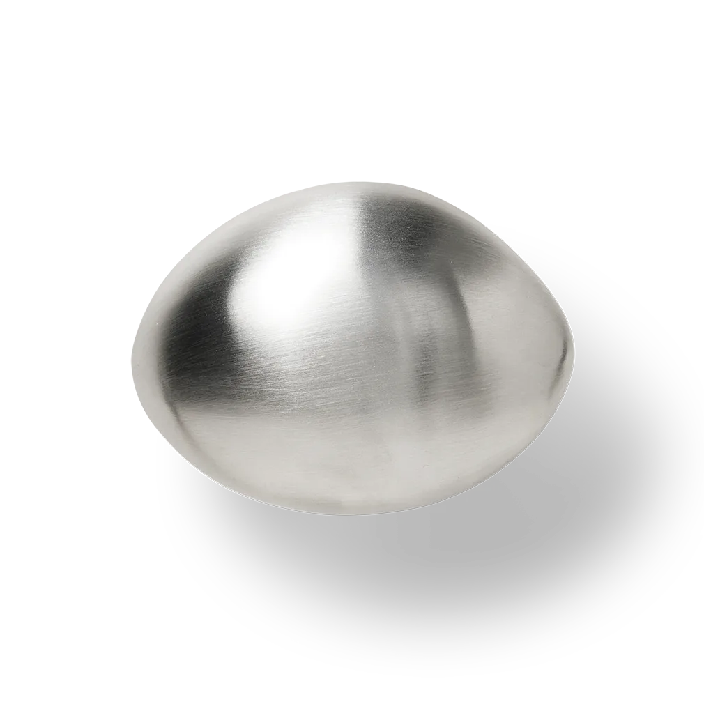 Ferm Living Crochet Lemon Brushed stainless steel