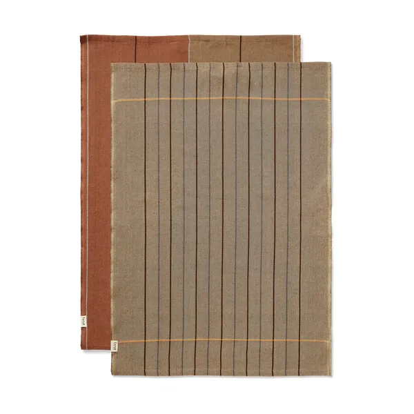 Ito kökshandduk 50x70 cm 2-pack, Hazel-oat