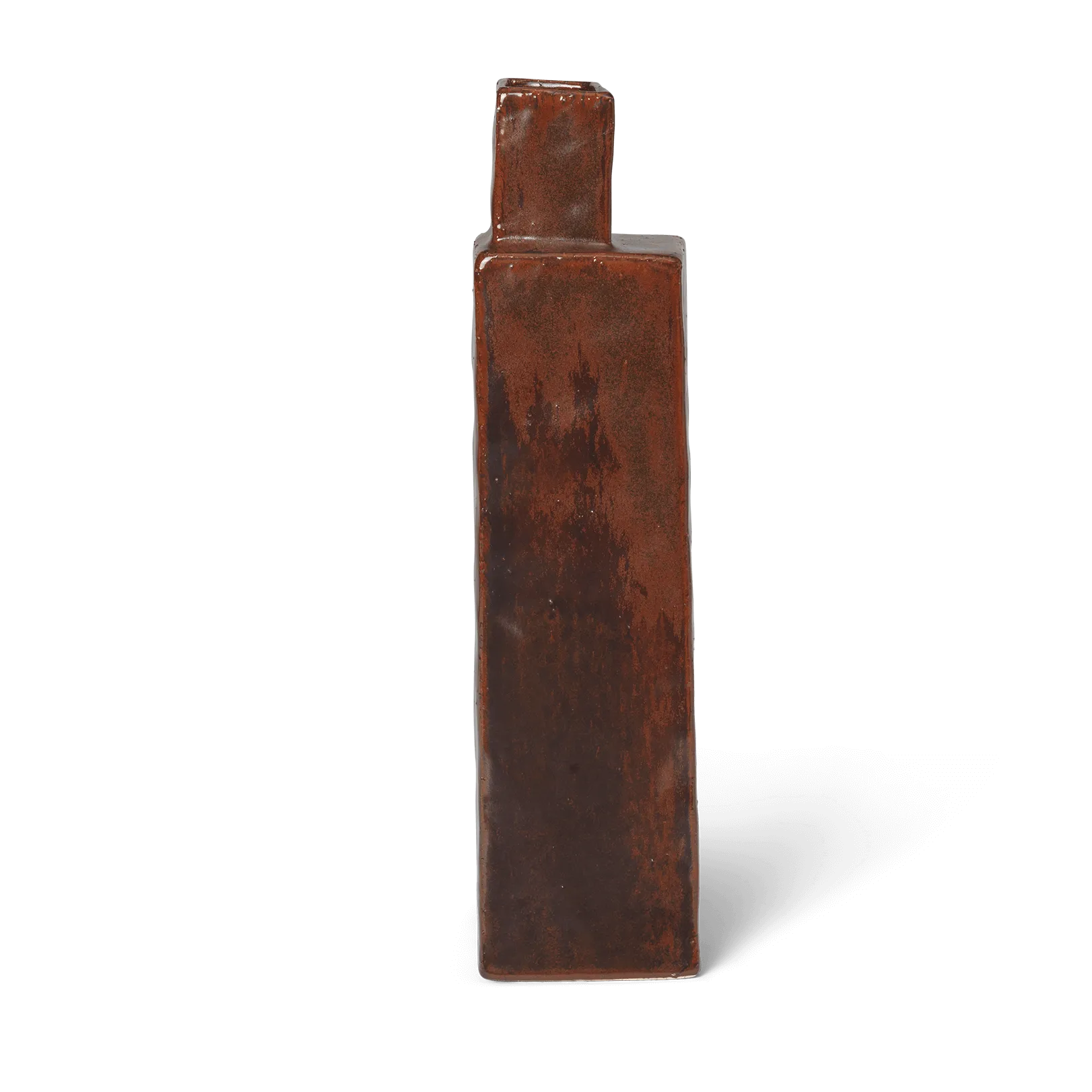 Ferm Living Koa vase H40 Red brown