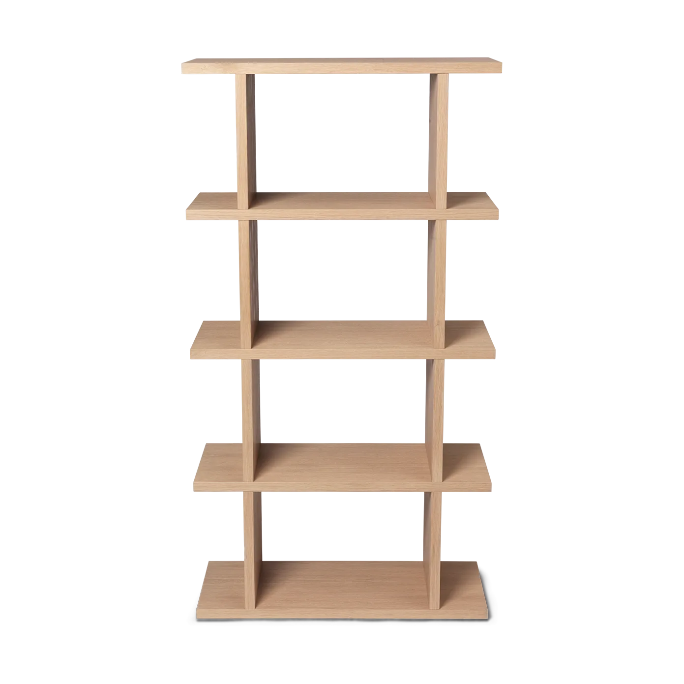 Ferm Living, Kona Boghylde 1x4 - Natur eg