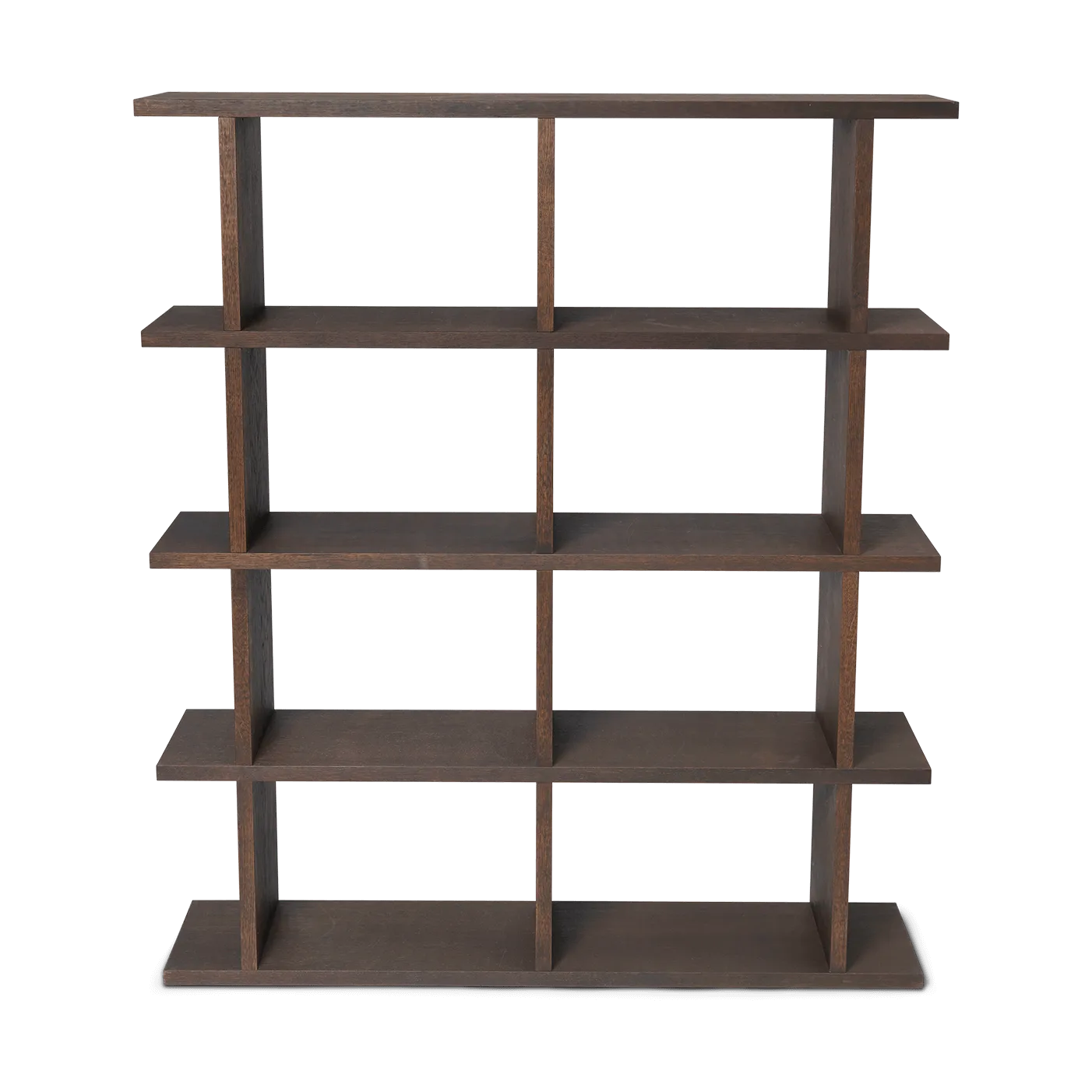 Ferm Living, Kona Bogreo 2x4 -  Mørkbejdset eg